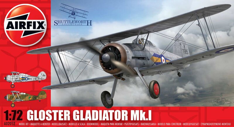 модель САМОЛЕТ GLOSTER GLADIATOR